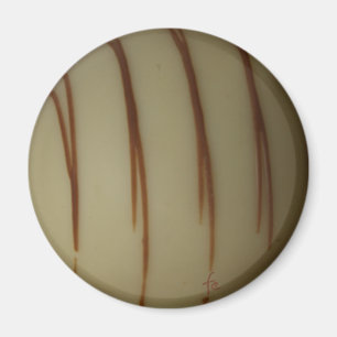 white Belgian chocolate Magnet