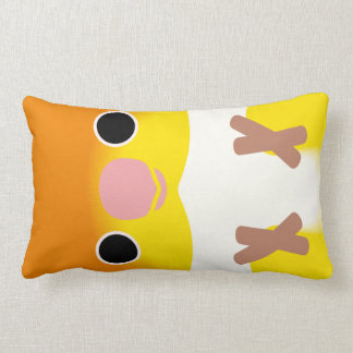 White-bellied Caique Lumbar Pillow
