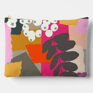 White Berries Colourful Colour Block Fun Summer  Accessory Pouch
