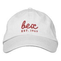 white bex hat