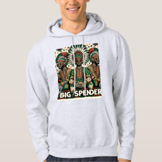 White 'Big Spender' Hoodie Collection for Men!