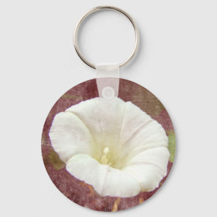 White Bindweed - The Wild Perennial Morning Glory Keychain
