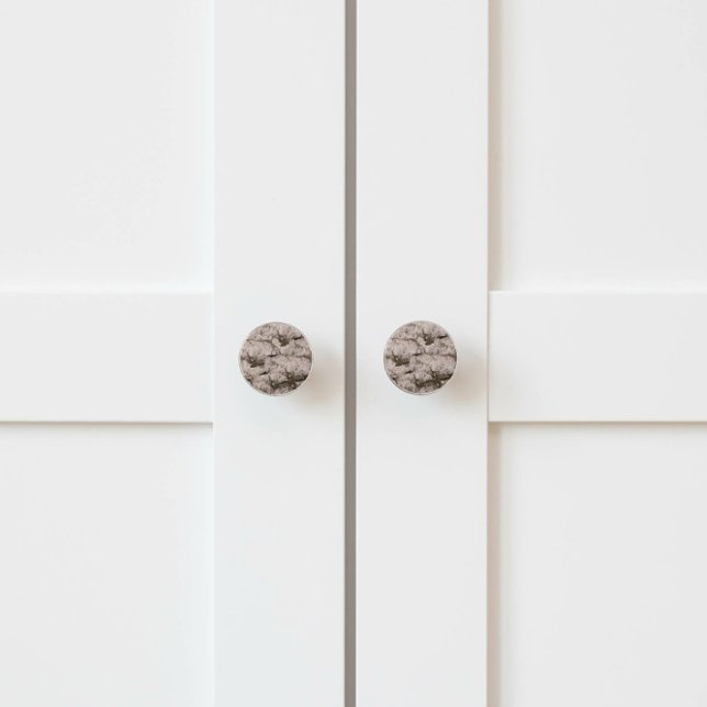White Birch Bark Ceramic Knob (Creator Uploaded)