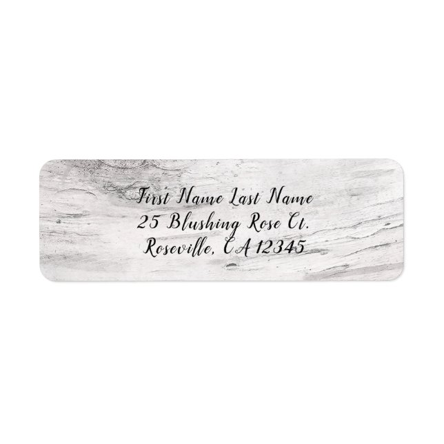 White Birch Rustic Country Farmhouse Country Chic (Front)
