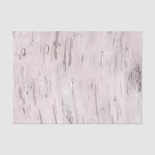 White Birch Tree Wood Rustic Barn Farmhouse Chic Tissue Paper