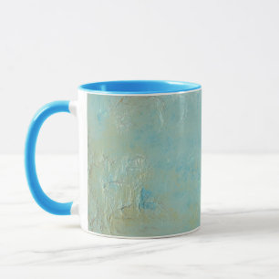 White Birds Flying Through Blue Sky Mug