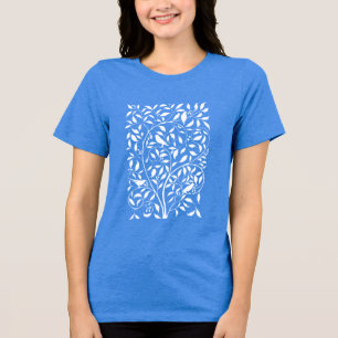 White Birds in Tree Tri-Blend Shirt