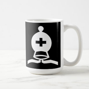 White Bishop Coffee Mug