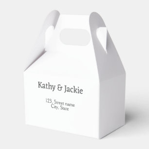 White black couple name address city state simple favor box