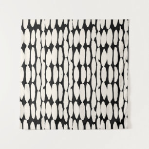 White black dot pattern. shibori circle seamless. tapestry