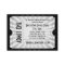 White + Black Event Ticket, Lg Business Card Size