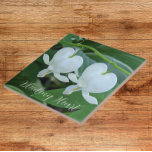 White Bleeding Heart Floral Tile<br><div class="desc">For plant and gardening fans! Ceramic tile that features a photo image of pure, white Bleeding Heart blooms. A lovely, floral design! Select your tile size. Makes a pretty kitchen trivet!</div>