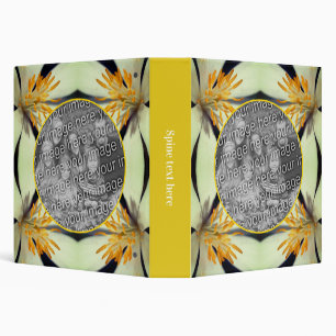 White Bloodroot Flower Frame Create Your Own Photo Binder