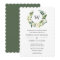 White Bloom | Floral Monogram Wedding