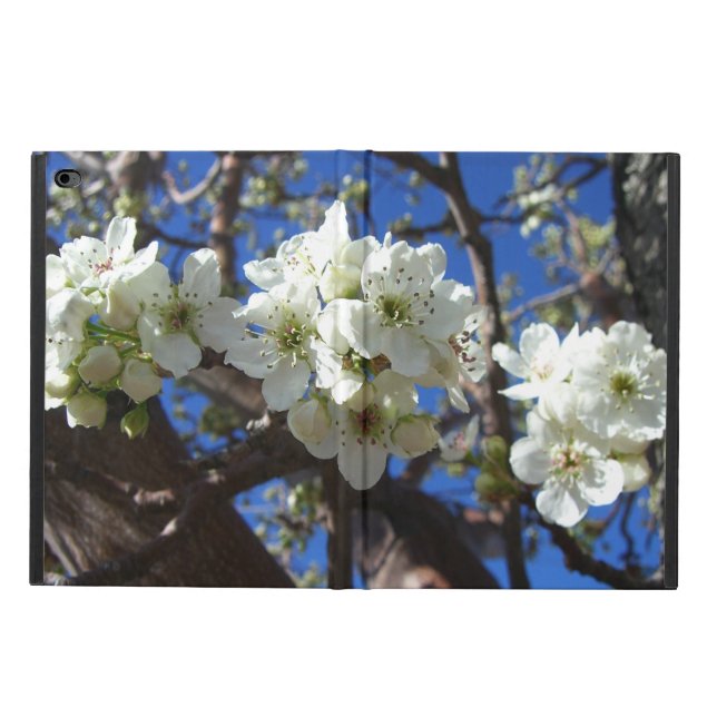 White Blossom Clusters Spring Flowering Pear Tree Powis iPad Air 2 Case (Outside)