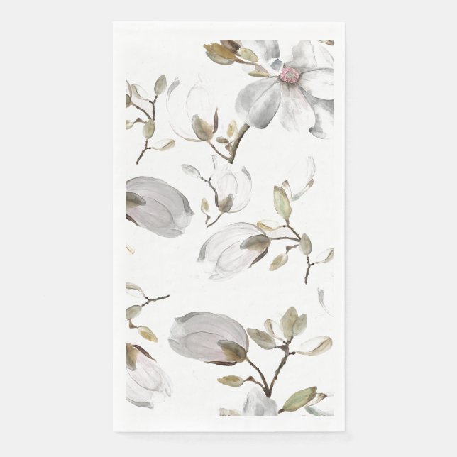 White Blossom Napkin (Front)