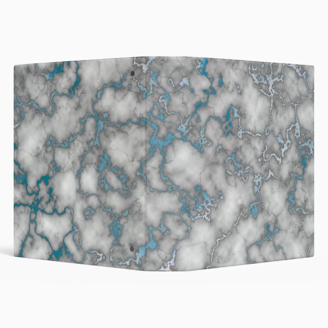 White Blue Marble Binder (Background)