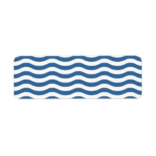 White Blue Wave Navy pattern Customize background