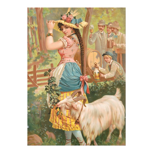 White Bock (1889) by Henry Jerome Schile Photo Print (Front)