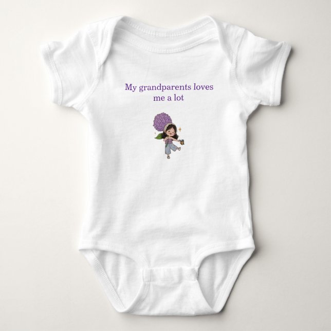 White bodysuits. baby bodysuit (Front)