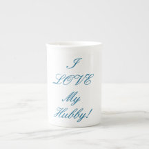 White, Bone China Mug