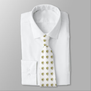 White Bougainvillea Tie