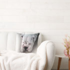 White Boxer Pillow