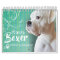White Boxer Wall Calendar