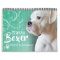 White Boxer Wall Calendar