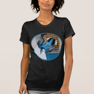 White-Breasted Nuthatch in Snow - Original Photo T-Shirt
