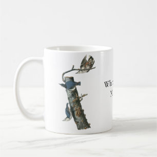 White-breasted Nuthatch, John Audubon Coffee Mug