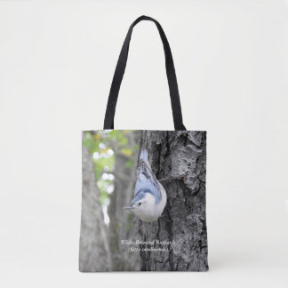 White-Breasted Nuthatch Tote Bag