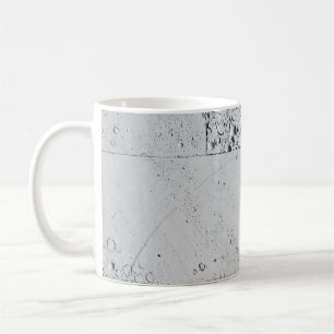 White brick wall coffee mug
