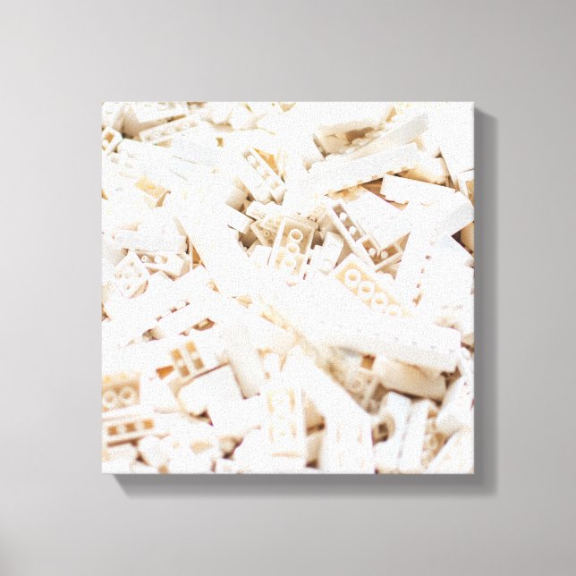 white bricks canvas print (Front)