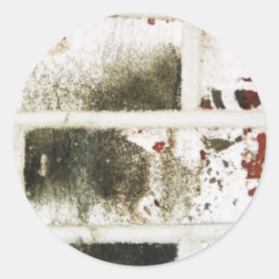 white bricks sticker