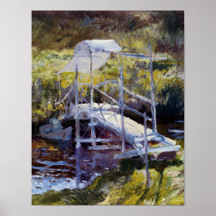 White Bridge by John Twachtman Poster