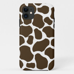 White brown giraffe spot fun stylish iphone 5 case
