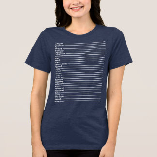 White Bryn Athyn Roads Tee