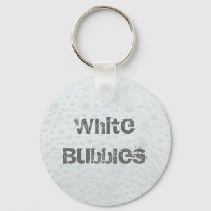 White Bubbles - Template Keychain