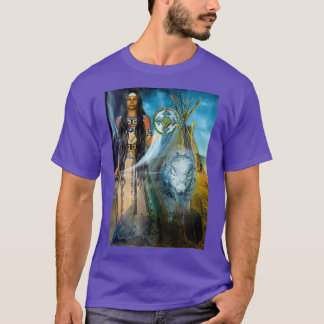 white buffalo calf woman T-Shirt