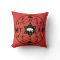 White Buffalo Medicine Wheel Pillow