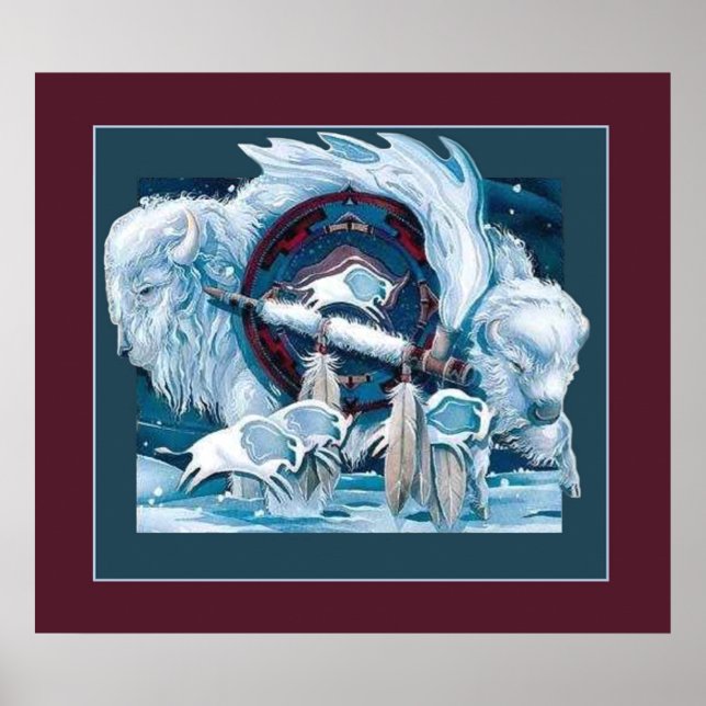 White Buffalo Poster (Front)