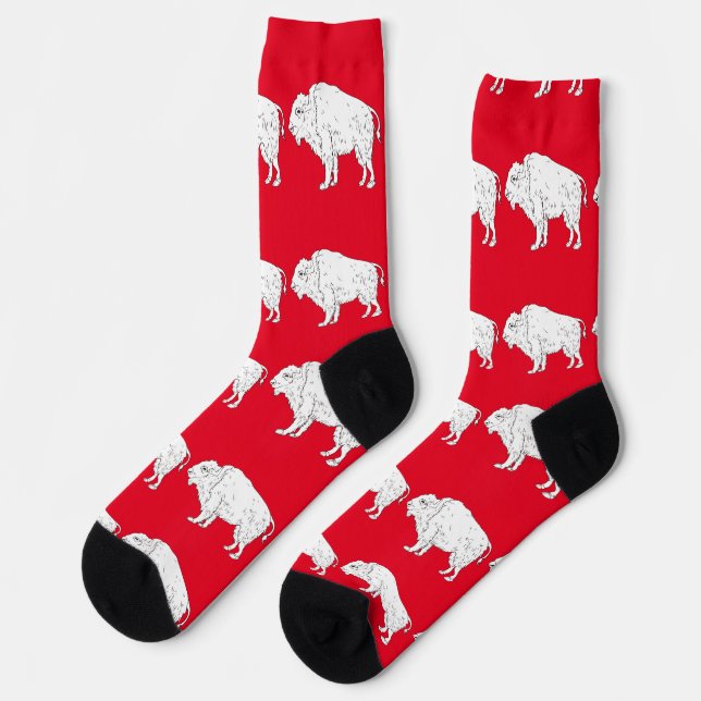 White Buffalo Thunder_Cove Socks (Left)
