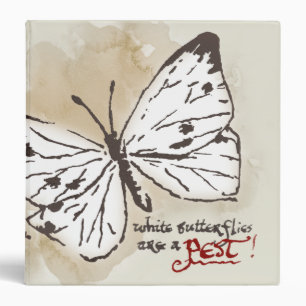 White Butterflies are a Pest Binder