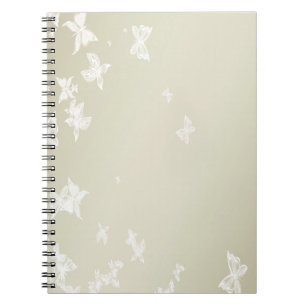 White Butterflies Notebook