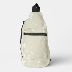 White Butterflies Sling Bag