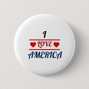 White Button - I Love America