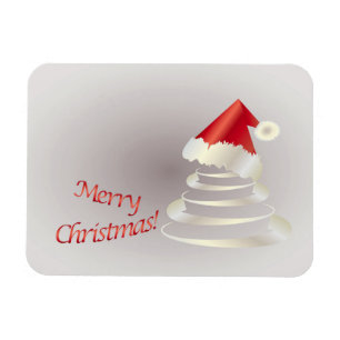 White cake for Santa Magnet
