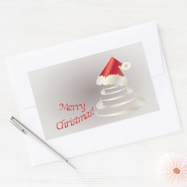 White cake for Santa Sticker (Envelope)