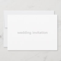 white cala lily wedding invitation template